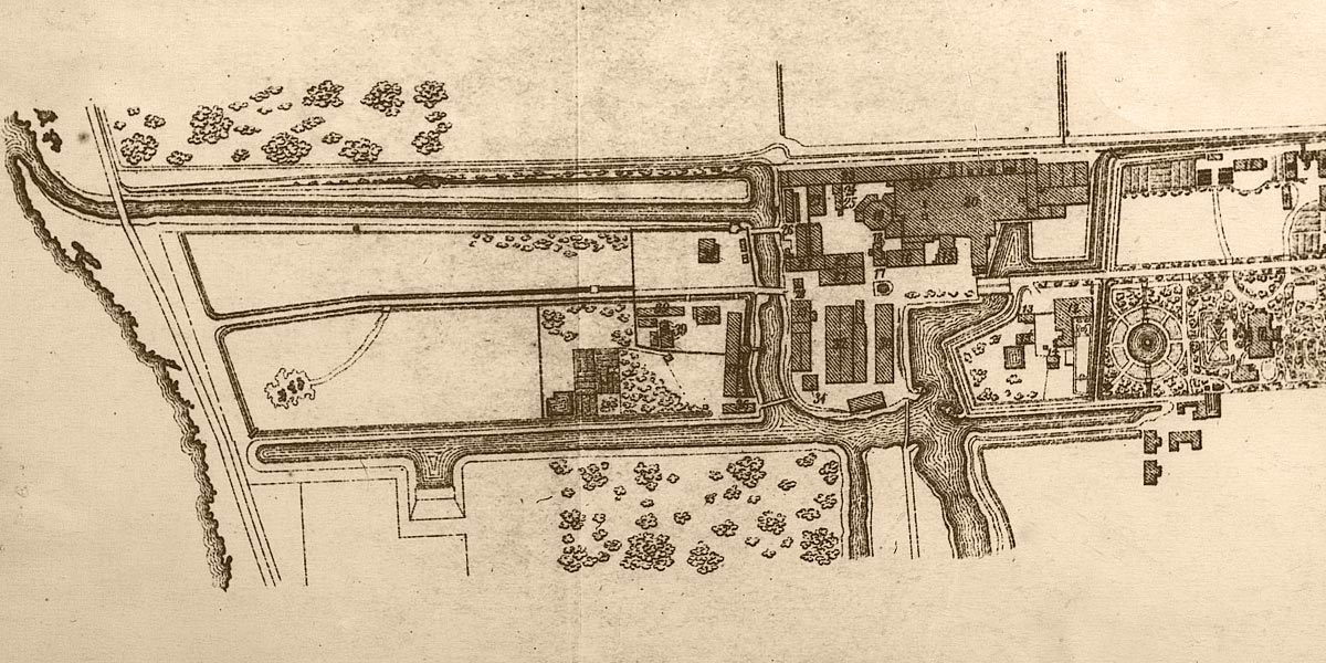 План Путиловского завода. 1864 год