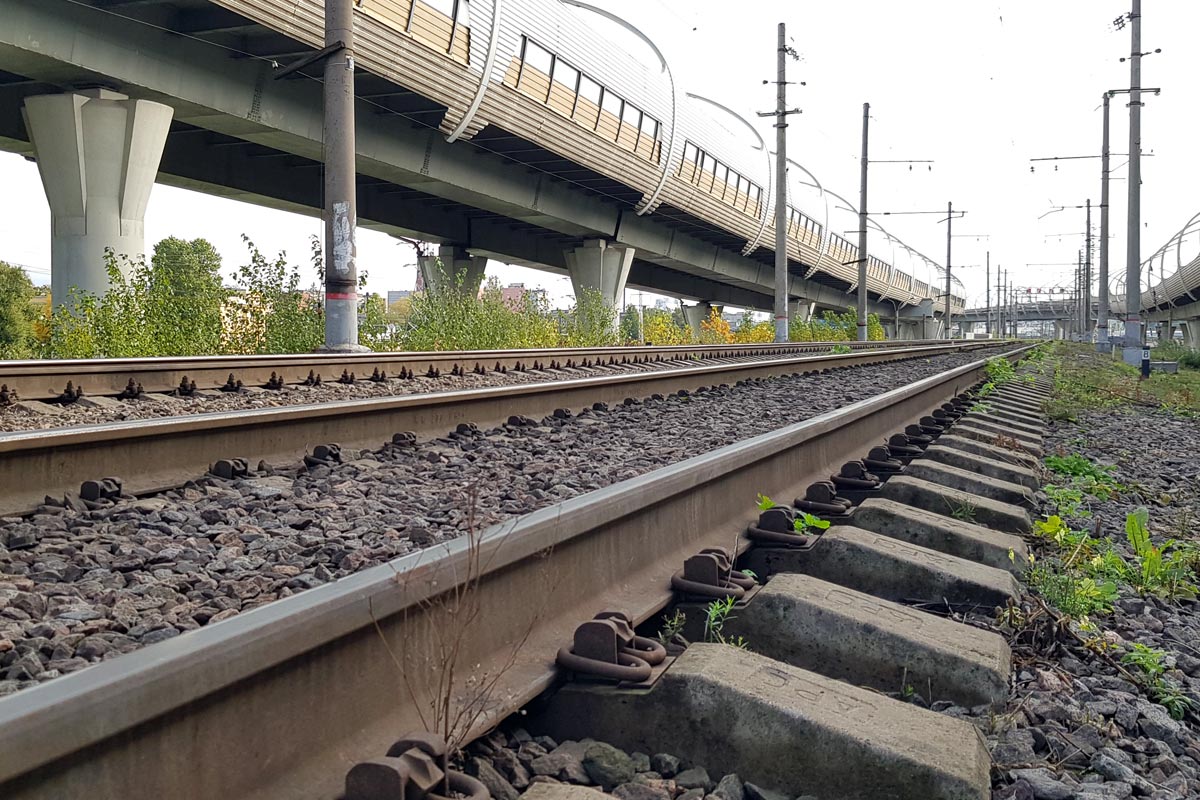 Путиловская железная дорога работает и сегодня. 2023 год