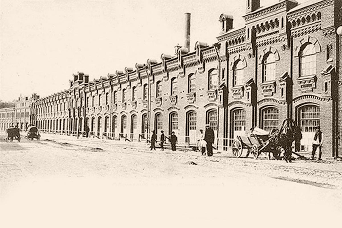 Обуховский сталелитейный завод. Фотография 1911 года