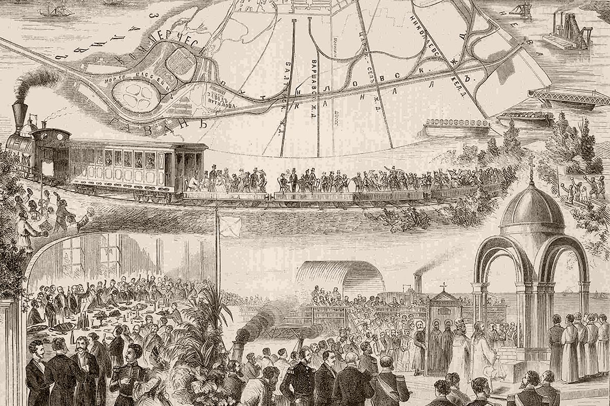 Часовня на Гладком острове, освященная в 1876 году. Всемирная иллюстрация, 1876 год
